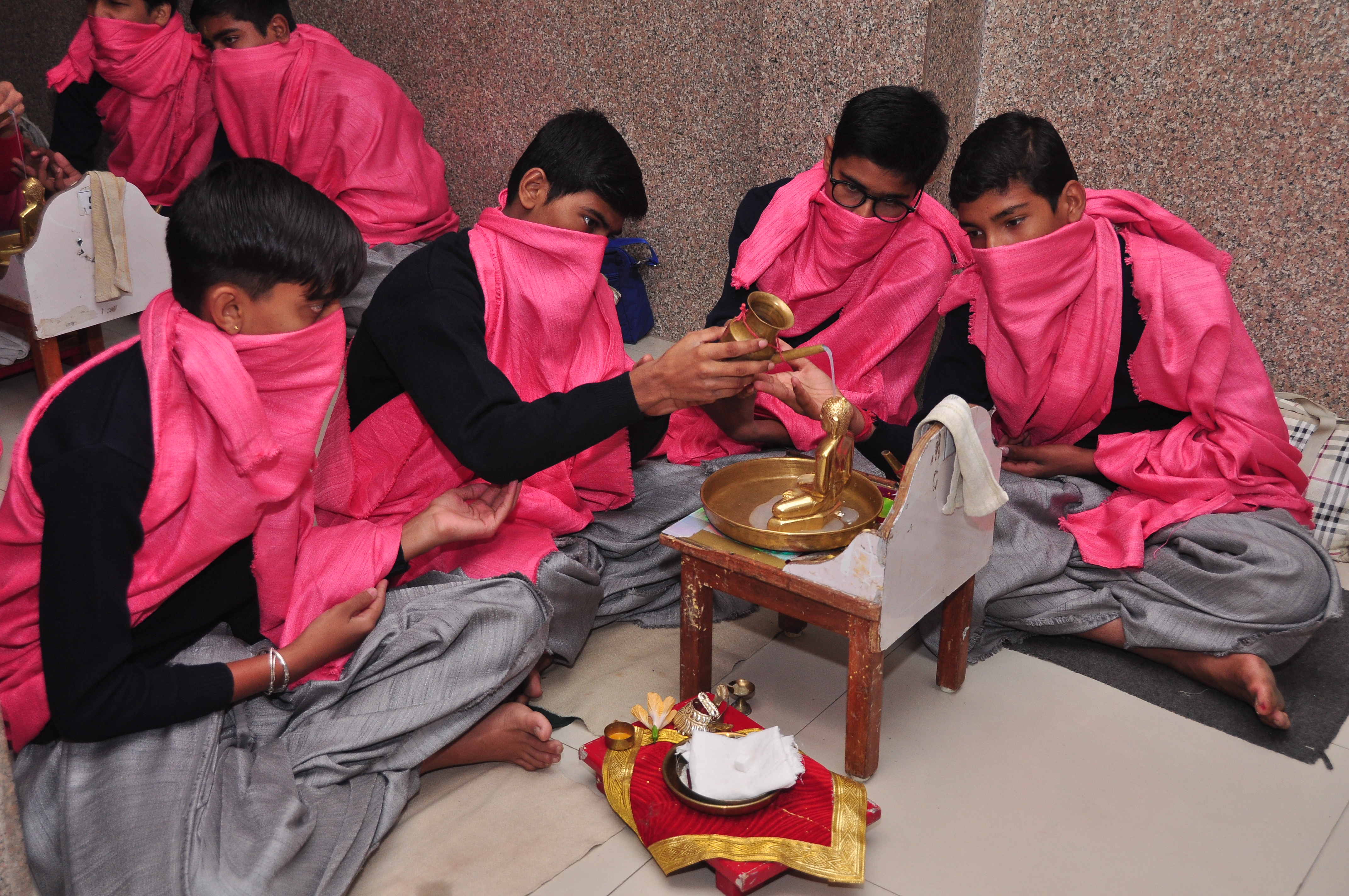 Ashta-Prakari Puja ceremony